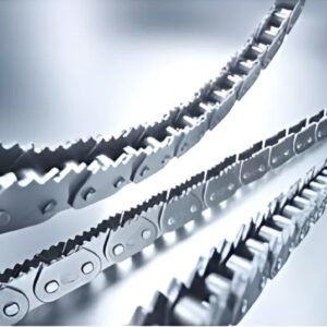Roller Chains With Sawtooth Plates